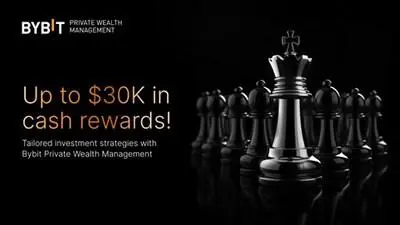 High-net-worth investors can earn rewards of up to $30,000 with Bybit Private Wealth Management (PRNewsfoto/Bybit)