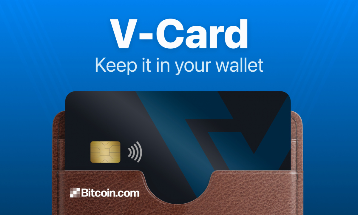 Bitcoin.com Launches V-Card Debit Card In Self-Custody Bitcoin and Crypto DeFi Wallet App - Chainwire