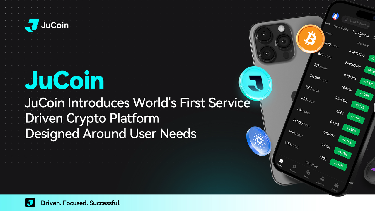 JuCoin Introduces World’s First Service-Driven Crypto Platform Designed Around User Needs