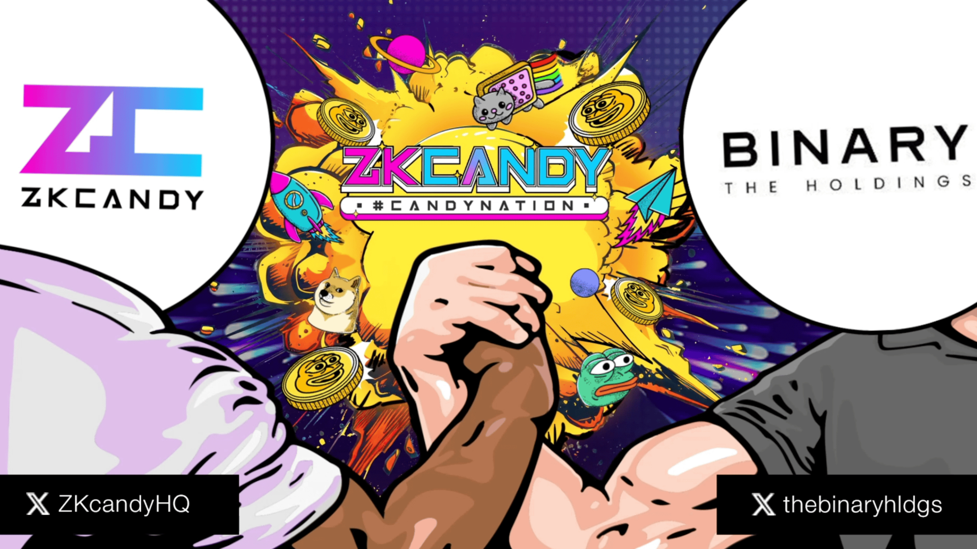 ZKcandy Strikes Strategic Partnership with The Binary Holdings to Distribute Its Games to 169M Users