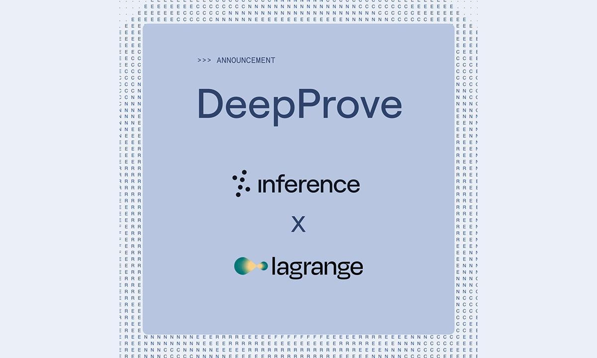 Inference Labs announces partnership with Lagrange, Combining DeepProve with real-world AI verification use-cases