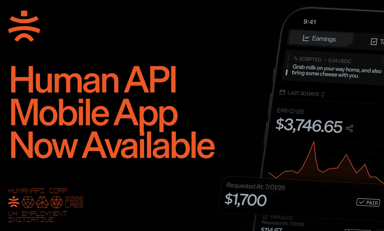 Human API Launches Mobile App to Power Agent-Human Hiring - Chainwire