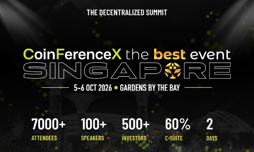 CoinFerenceX and The Best Event Announce Decentralised Summit Collaboration in Singapore