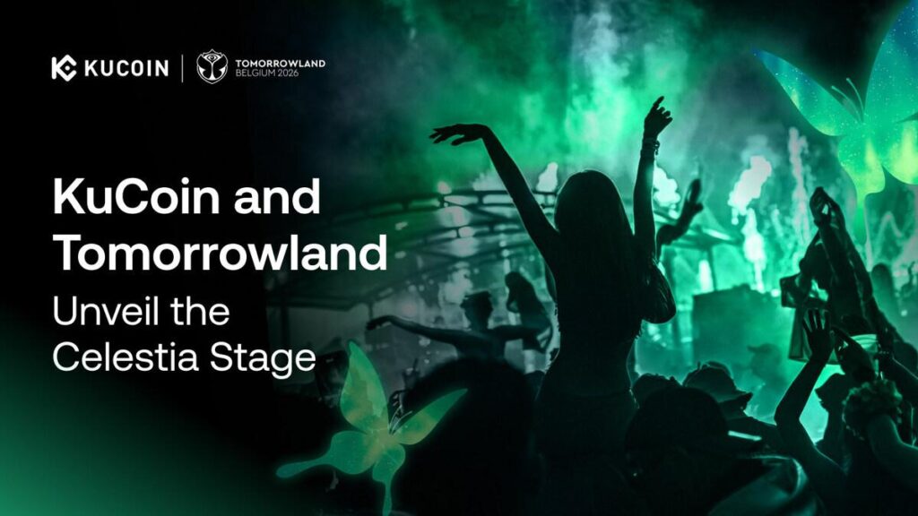 KuCoin and Tomorrowland Partner to Launch Celestia Stage at 2026 Belgium Festival