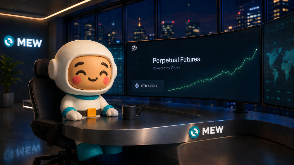 MyEtherWallet Adds Ondo Perps for Around-the-Clock Leveraged Trading of Onchain Equities and ETFs