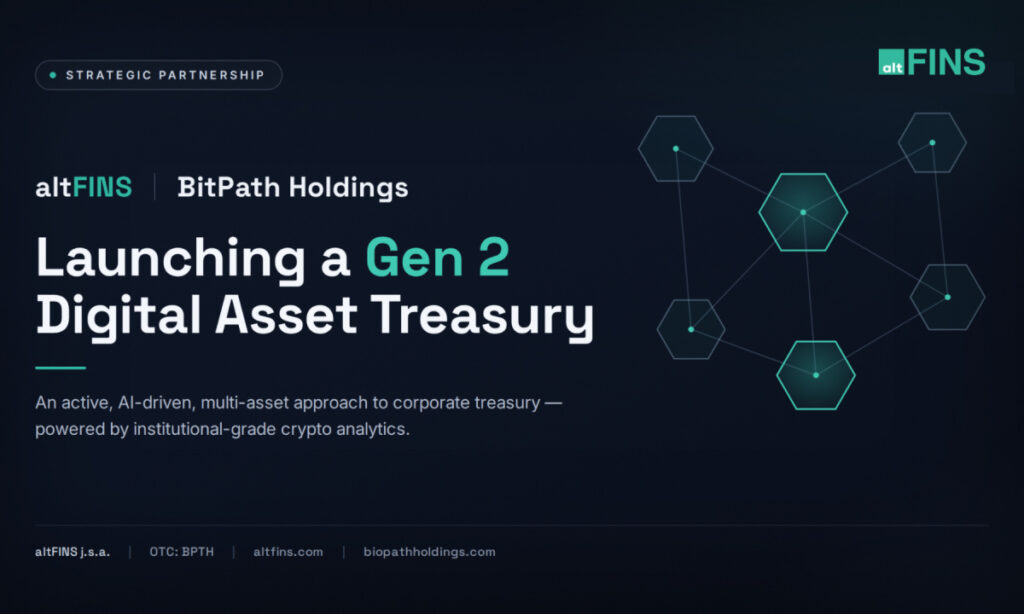 altFINS and BitPath Holdings Announce New AI-Driven Digital Asset Treasury Initiative