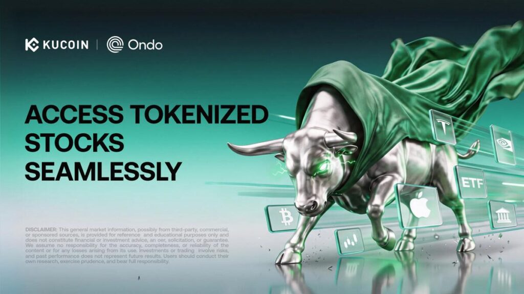 KuCoin Expands RWA Offerings with Ondo Tokenized Stocks on KuCoin Alpha